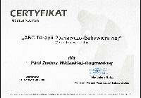 Certyfikat ABC Terapii Poznawczo-Behawioralnej